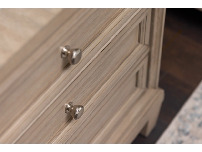 Jorlaina 29" 3 Drawer Charging Nightstand