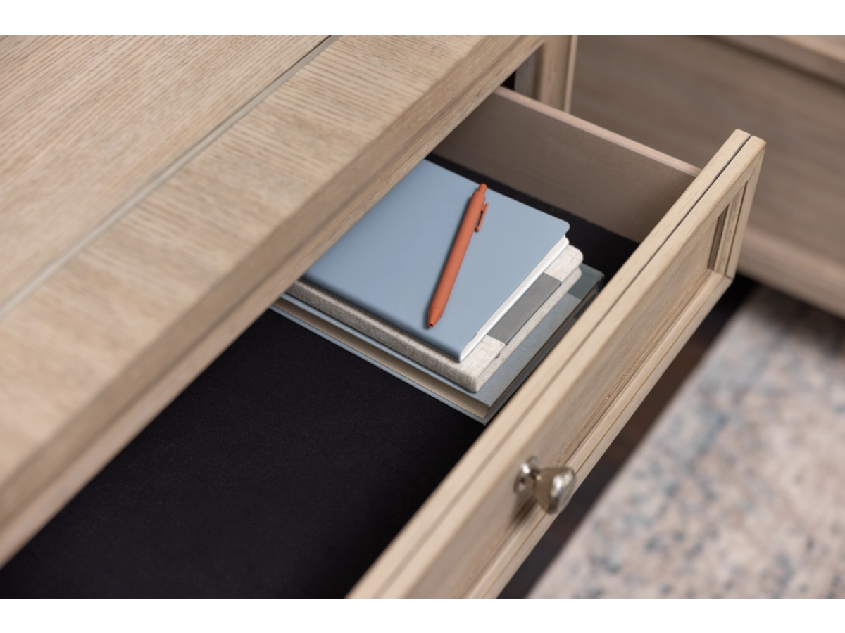 Jorlaina 29" 3 Drawer Charging Nightstand