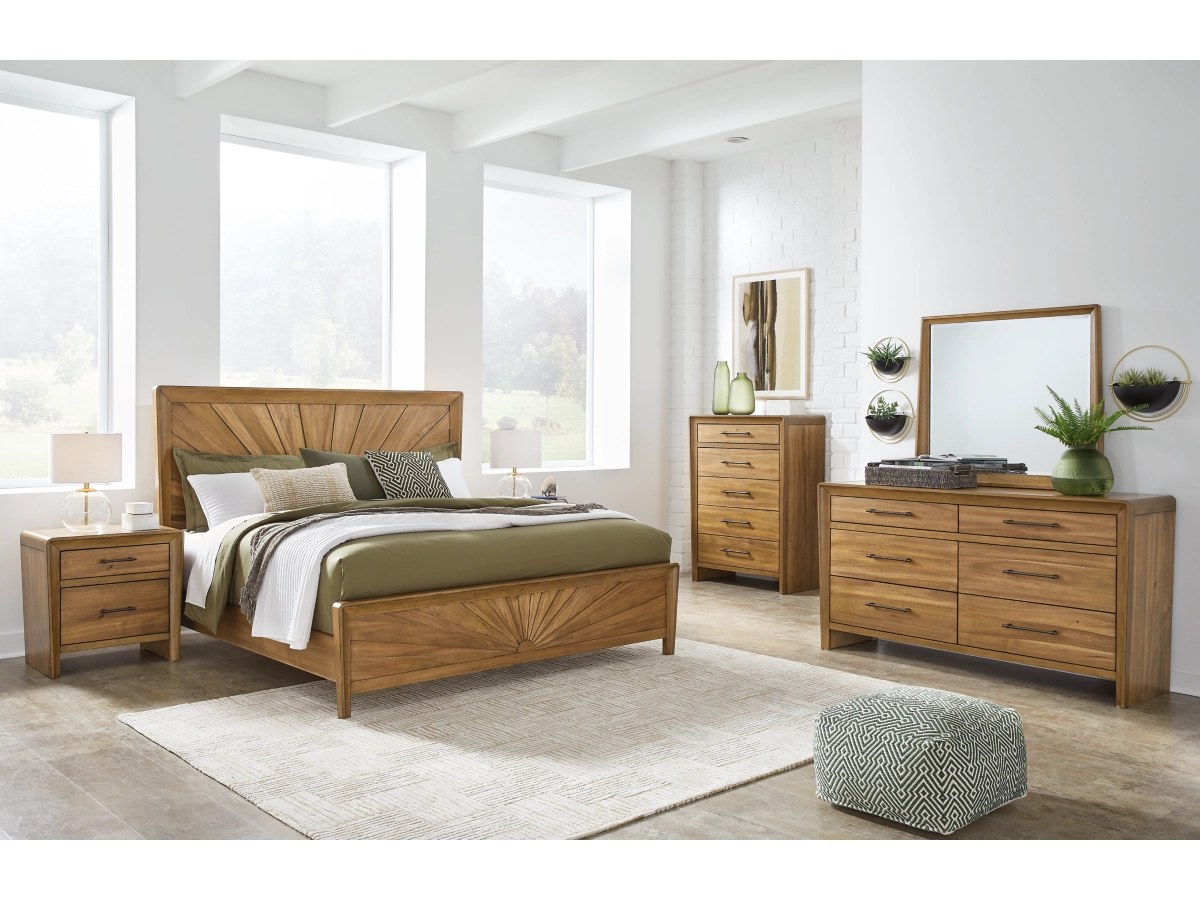 Takston 27" 2 Drawer Charging Nightstand