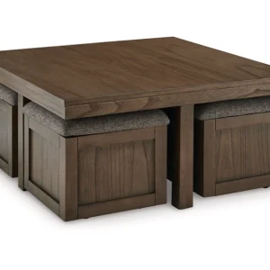 Boardernest Coffee Table with 4 Stools